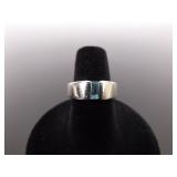.925 Sterling Silver JAMES AVERY Topaz Ring Size 6.75