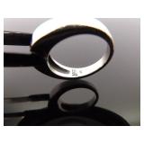 .925 Sterling Silver JAMES AVERY Topaz Ring Size 6.75
