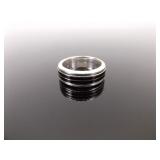 .925 Sterling Silver Spinner Ring Size 9.25