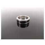 .925 Sterling Silver Spinner Ring Size 9.25
