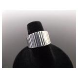 .925 Sterling Silver Ring Size 6.25