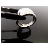 .925 Sterling Silver Ring Size 6.25