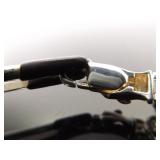 .925 Sterling Silver Panther / Leopard Head Clasp Bracelet
