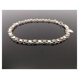 .925 Sterling Silver Charm Anklet / Bracelet