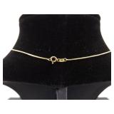 .925 Sterling Silver Topaz Diamond Accented Vermeil Pendant Necklace