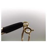 .925 Sterling Silver Multi Colored Stone Diamond Accented Vermeil Pendant Necklace