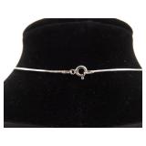 12k Black Hills Gold .925 Sterling Silver Heart Pendant Necklace