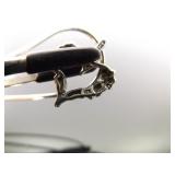 12k Black Hills Gold .925 Sterling Silver Heart Pendant Necklace