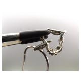 12k Black Hills Gold .925 Sterling Silver Heart Pendant Necklace