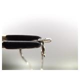 12k Black Hills Gold .925 Sterling Silver Heart Pendant Necklace