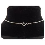 12k Black Hills Gold .925 Sterling Silver Horseshoe Pendant Necklace
