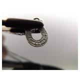 12k Black Hills Gold .925 Sterling Silver Horseshoe Pendant Necklace
