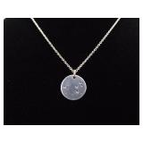 .925 Sterling Silver Stars Pendant Necklace