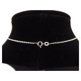 .925 Sterling Silver Stars Pendant Necklace