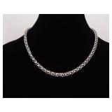 .925 Sterling Silver HEAVY Rope Necklace