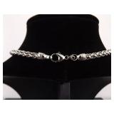 .925 Sterling Silver HEAVY Rope Necklace