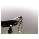 .925 Sterling Silver Charm Necklace