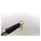 .925 Sterling Silver Crystal Heart Vermeil Earring, Pendant, and Necklace Set