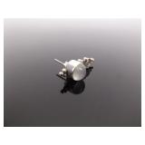 .925 Sterling Silver Moonstone Post Earrings