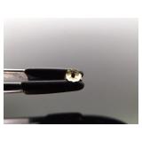 .925 Sterling Silver Faceted Chocolate Smokey Quartz Vermeil Post Earrings