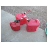 Gas jugs 5 gallon