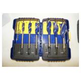 Lot of (2) 6-PC. Irwin Auger Wood Drilling Bit Set