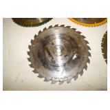 Lot of New & Used Saw Blades and Drill Bits