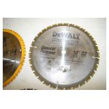 Lot of New & Used Saw Blades and Drill Bits