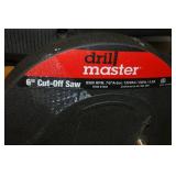 Drill Master 6" Cut Off Saw With Extra Blade
