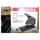 Drill Master 6" Cut Off Saw With Extra Blade