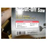 Drill Master 6" Cut Off Saw With Extra Blade