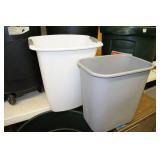 Lot of Garbage Cans