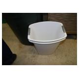 Lot of Garbage Cans