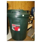 Lot of Garbage Cans