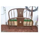 Vintage Bed Frame Now is A Flower Bed - Yard Art