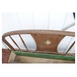 Vintage Bed Frame Now is A Flower Bed - Yard Art