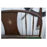 Vintage Bed Frame Now is A Flower Bed - Yard Art