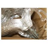 Brand New Box Of Plastic Coat Hangers