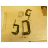 Lot Of "C" Clamps