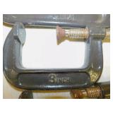 Lot Of "C" Clamps
