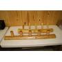 Handcrafted Pine Wall Mounted Coat Hanger