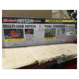 MoJack 68223-TC Hitch Plus+ 3 in. Multi-Use Hitch Attachment and 26 in. Tool Carrier open box not used