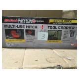 MoJack 68223-TC Hitch Plus+ 3 in. Multi-Use Hitch Attachment and 26 in. Tool Carrier open box not used