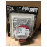 NuTone QuicKit 60 CFM 2.5 Sones Bath Fan Upgrade Kit QKN60S Bathroom in good condition