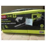 RYOBI ONE+ 90 MPH 200 CFM 18-Volt Lithium-Ion Cordless Leaf Blower - 2.0 Ah Battery and Charger Included in good condition