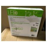 Eti Ceiling Mounted Lighting 1 ft. x 1 ft. Drop-In White LED Troffer Ceiling Fix in good condition