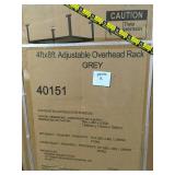 NewAge Products VersaRack 96 in. L x 48 in. W x 42 in. H Adjustable Ceiling Storage Rack in Gray QTY 2 not used