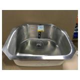 Signature Plus Undermount Stainless Steel 24 in. Single Bowl Kitchen Sink not used