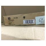 Lot of 3 White Cordless 1 in. Vinyl Mini Blind - 27 in. W x 72 in. L New