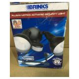 Brinks 7166BZ-1 LGT Flood 240 Motion Sensor Bronze with Cord Light by BRINKS in good condition